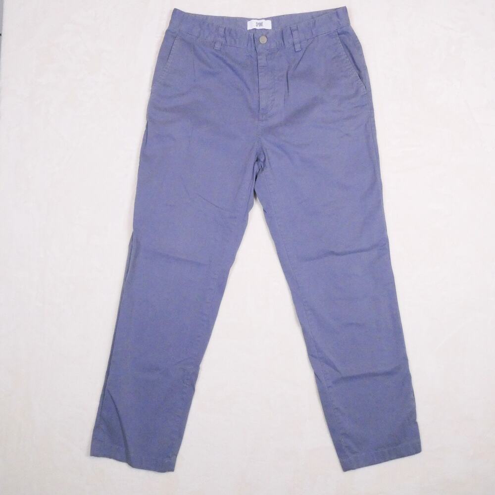 Spoke Heroes Dusty Blue Straight Leg Pants Size 31 Build C Casual Chinos UK
